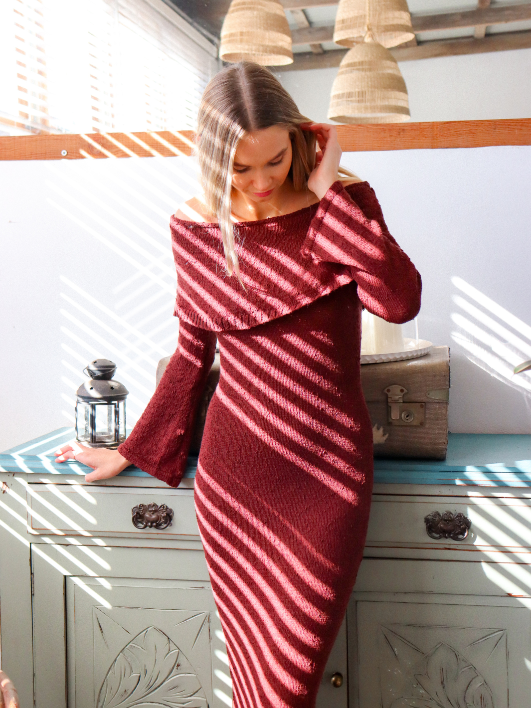 LAURENT KNITTED SLIP